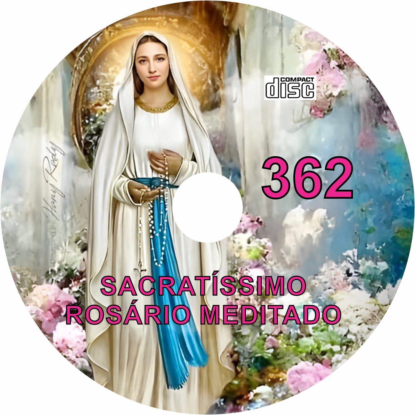 CD Rosário Meditado 362 CD Rosário Meditado 362